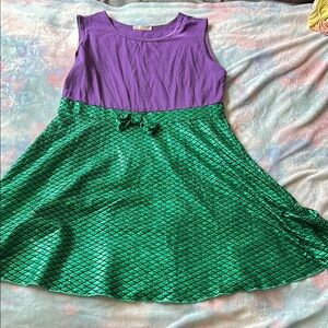 Ariel inspired women’s dress